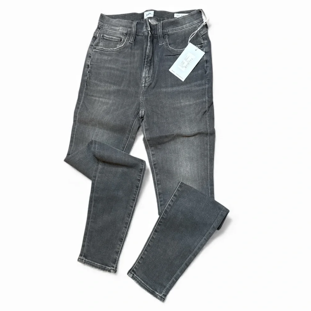 NWT Edwin Candice washed black skinny jeans size 25 - Picture 2 of 6